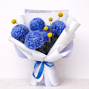 Electric Sky: A Symphony of Blue & Gold